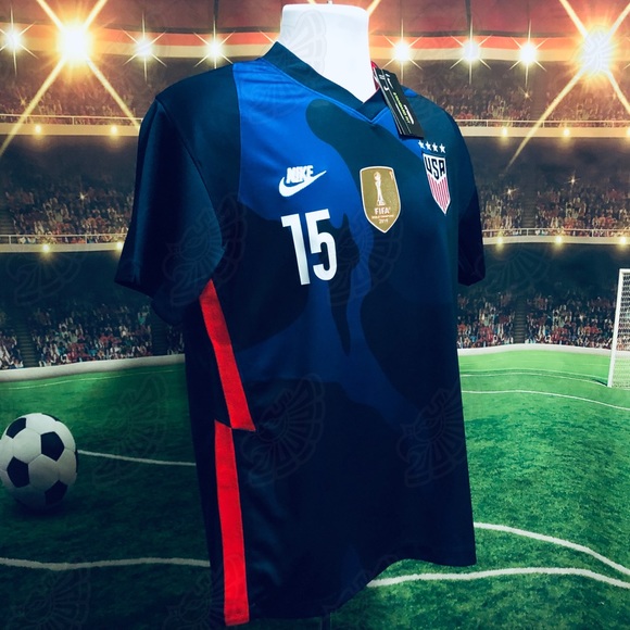 🚨 2020 USA Megan Rapinoe #15 Men’s Soccer Jersey - Picture 4 of 8